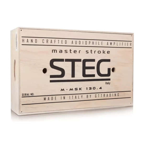 Steg M.MSK130.4 – 4-kanałowy wzmacniacz klasy D Hi-End Car Audio